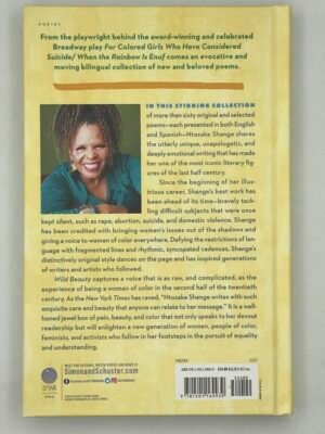 Wild Beauty: New and Selected Poems of Ntozake Shange - includes complete Spanish text - signed - Image 4